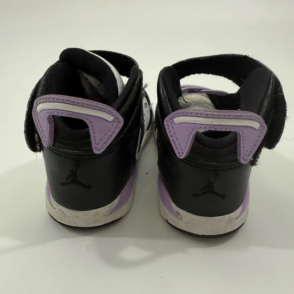 Nike Air Jordan TD Shoes Sneakers DM1158-015 Purple White Black Toddlers Size 6C